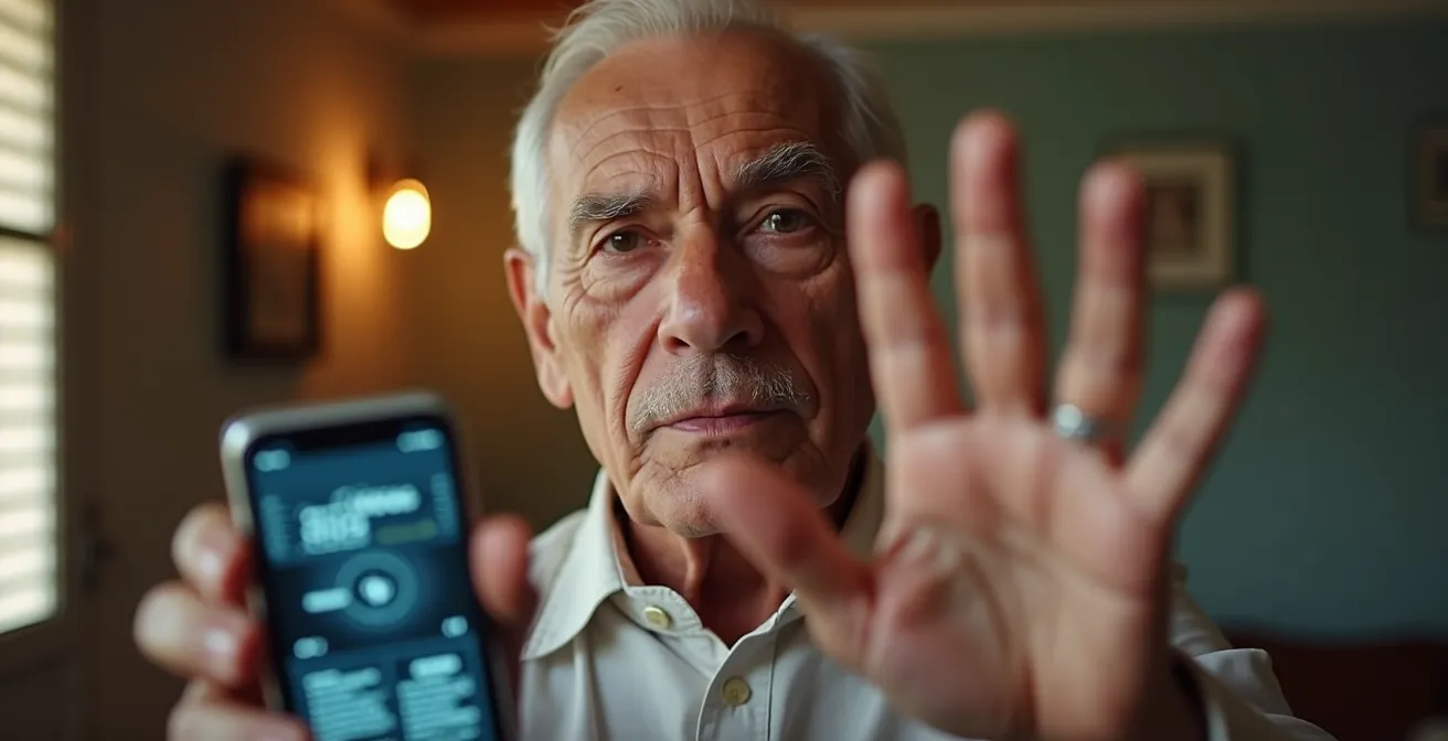 Rappresentazione della protezione dei codici OTP contro le truffe telefoniche